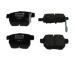 Sada brzdových destiček, kotoučová brzda FERODO FDB4335