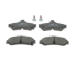 Sada brzdových destiček, kotoučová brzda FERODO FDB4457
