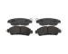 Sada brzdových destiček, kotoučová brzda FERODO FDB5015