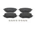 Sada brzdových destiček, kotoučová brzda FERODO FDB5192