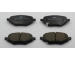 Sada brzdových destiček, kotoučová brzda FERODO FDB5562
