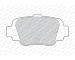Sada brzdových destiček, kotoučová brzda FERODO FDB992