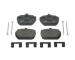 Sada brzdových destiček, kotoučová brzda FERODO FVR833