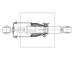 Tlumic, zaveseni kabiny PE Automotive 023.140-00A