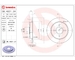 Brzdový kotouč BREMBO 08.4931.24