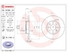 Brzdový kotúč BREMBO 08.5086.24