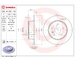 Brzdový kotouč BREMBO 08.A150.10