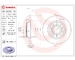 Brzdový kotouč BREMBO 08.A202.11