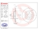 Brzdový kotúč BREMBO 08.A224.10