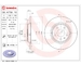 Brzdový kotouč BREMBO 08.A759.10