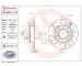 Brzdový kotouč BREMBO 08.B413.1S