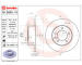Brzdový kotouč BREMBO 08.B829.1G
