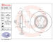 Brzdový kotouč BREMBO 08.D060.1G
