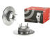 Brzdový kotúč BREMBO 08.2565.30