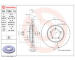 Brzdový kotouč BREMBO 09.7285.10