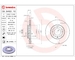 Brzdový kotúč BREMBO 09.8483.11