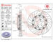 Brzdový kotouč BREMBO 09.9313.33
