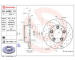 Brzdový kotouč BREMBO 09.9482.1X