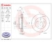 Brzdový kotúč BREMBO 09.A130.10