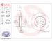 Brzdový kotouč BREMBO 09.A357.10