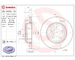 Brzdový kotúč BREMBO 09.A405.11