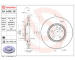 Souprava brzd, koutocova brzda BREMBO KT 08 047