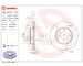 Brzdový kotouč BREMBO 09.A707.11