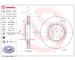 Brzdový kotouč BREMBO 09.A757.10