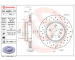 Brzdový kotúč BREMBO 09.A800.1X