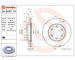 Brzdový kotouč BREMBO 09.B063.1G