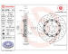 Brzdový kotouč BREMBO 09.B781.13