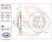 Souprava brzd, koutocova brzda BREMBO KT 08 073