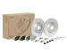 Souprava brzd, koutocova brzda BREMBO KT 10 022