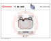 Sada brzdových destiček, kotoučová brzda BREMBO P 06 059