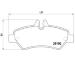 Sada brzdových destiček, kotoučová brzda BREMBO P 50 084G