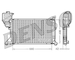 Chladič, chlazení motoru DENSO DRM17011