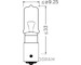 Zarovka, svetla pro denni sviceni ams-OSRAM 64138