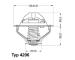 Termostat, chladivo WAHLER 4206.90D