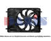 Větrák, chlazení motoru AKS DASIS 098140N