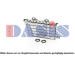 Olejový chladič, motorový olej AKS DASIS 136530N