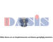 Spojka, větrák chladiče AKS DASIS 288028N