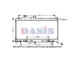 Chladič, chlazení motoru AKS DASIS 350041N