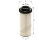 Palivový filtr HENGST FILTER E82KP D73