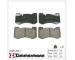 Sada brzdových destiček, kotoučová brzda ZIMMERMANN 22891.200.1