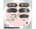 Sada brzdových destiček, kotoučová brzda ZIMMERMANN 25564.210.2