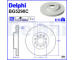 Brzdový kotouč DELPHI BG5290C