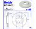 Brzdový kotouč DELPHI BG5345C
