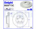 Brzdový kotouč DELPHI BG9773C