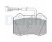 Sada brzdových destiček, kotoučová brzda DELPHI LP849