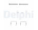 Sada prislusenstvi, oblozeni kotoucove brzdy DELPHI LX0264
